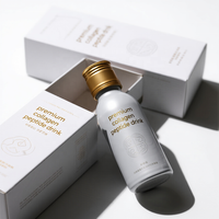 Boîtes rigides personnalisées haut de gamme pour emballages de peptides de collagène avec impression bronzée, fermeture magnétique et doublure en EVA pour coffrets cadeaux de produits pharmaceutiques