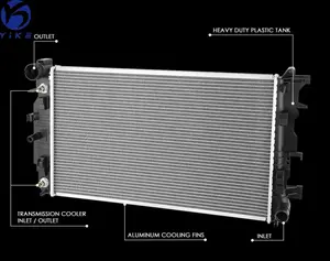 Schlussverkauf Hochleistungs-Wasserheizkörper OEM 16400-28270 16400-28280 für CAMRY ACV30 Aluminium-Heizkörperkern