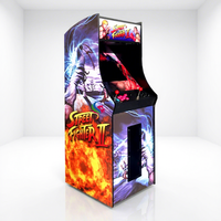 Machine d'arcade commerciale de combat de rue, borne de jeu vidéo à monnayeur, vente en gros pour salle de jeux