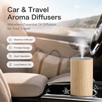 Diffuseur d'arômes portable sans eau, sans fil, électronique, rechargeable, pour voiture et maison, type C, personnalisé