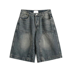 Pantalones Cortos <span class=keywords><strong>de</strong></span> Mezclilla Desgastados <span class=keywords><strong>de</strong></span> Diseñador, <span class=keywords><strong>de</strong></span> Alta Calidad, a la Moda <span class=keywords><strong>de</strong></span> Verano, con Bajo Deshilachado, en Oferta - Product Image 5