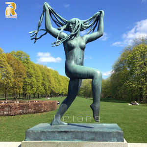 Наружный сад парк Декор бронзовая голая женщина сексуальная девушка статуя скульптура - Product Image 1