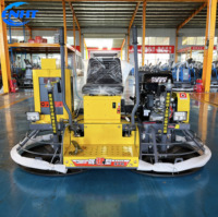 Machine à lisser le béton, polisseuse de sols en béton, lame de finition pour béton, finisseur de béton autoporté 24 pouces, 13 CV