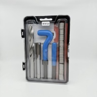 Kit de réparation de filetage et d'insertion de fils manuel en acier inoxydable, tailles uniques M5 M6 M8 M10 M12, avec étui rigide, garantie OEM 1 an