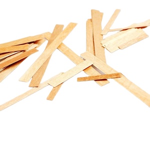 Mèches de bougie en <span class=keywords><strong>bois</strong></span> DGV mèches en <span class=keywords><strong>bois</strong></span> naturel pour la fabrication de bougies parfumées - Product Image 4