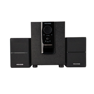 <span class=keywords><strong>Microlab</strong></span> <span class=keywords><strong>2.1</strong></span> ลําโพงมัลติมีเดีย M106BT พร้อมฟันสีฟ้า - Product Image 1