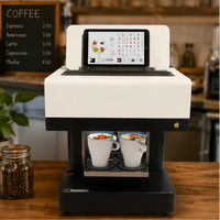 Impresora Automática de Alimentos de Venta Directa de Fábrica para Café, Leche, Té, Macarons y Pasteles