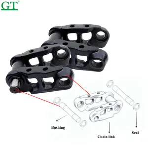 Sell OEM Dimension 207-32-00310 Part No. KM2233/48 PC300-6 Excavator Track Chain Assembly