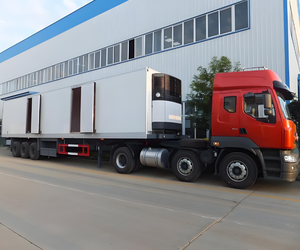 Wosheng Factory Price 3 Axle 20 40 45 53 ft Freezer <strong>Refrigerator</strong> Van Semi <strong>Trailer</strong> - Product Image 4