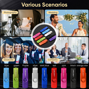 Clé USB personnalisée avec logo gratuit, type C, 32 Go, 64 Go, mémoire flash 16 Go pour smartphones, 2 en <span class=keywords><strong>1</strong></span>, clé USB intelligente - Product Image 5