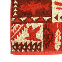 100% Cotton Jacquard Woven Ultra Soft Facial Towels Customised with Good Water and Sweat Absorption