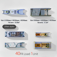 Hébergement en capsule spatiale futuriste de luxe, pod modulaire à installation rapide, villa d'hébergement extérieur pour camping