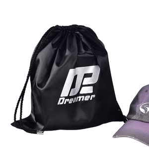 Luxe Zilveren Satijnen Tas Met Trekkoord Op Maat Logo Zacht Lederen Sieradentas Voor Geschenkverpakkingen - Product Image 2