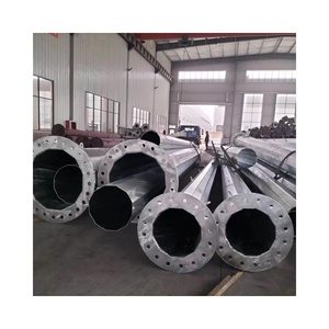 Poste <span class=keywords><strong>de</strong></span> Alumbrado Público <span class=keywords><strong>de</strong></span> Acero <span class=keywords><strong>de</strong></span> Alta Calidad, Galvanizado en Caliente, Anticorrosión, <span class=keywords><strong>de</strong></span> 15-25 Metros - Product Image 5
