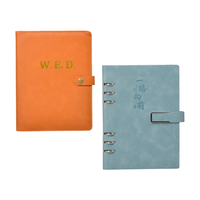 Carnet à fermoir pour étudiants, couverture rigide, avec logo estampé or, pour l'école et l'apprentissage, direct usine