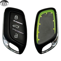 Carcasa de Repuesto de Alta Calidad para Llaves de Coche de 3 Botones, Carcasa Inteligente para Llaves de Vehículo MG