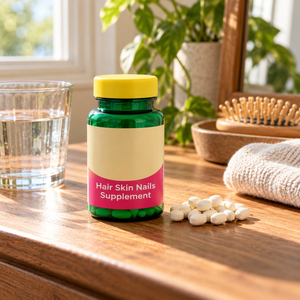 Comprimés pour cheveux, peau et ongles à marque privée avec biotine – Complément alimentaire – Fabricant OEM ODM - Product Image 3