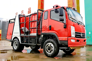 Camions de pompiers tout-terrain à châssis renforcé 4x4 de 2 m³ pour conditions routières complexes - Product Image 2