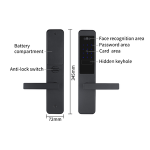 <span class=keywords><strong>2026</strong></span> नवीनतम 3 डी फेस रिकग्निशन स्मार्ट लॉक ऐप/क्लाउड प्रबंधन वाईफाई/ईथरनेट विकल्प के साथ होटल और अपार्टमेंट के लिए - Product Image 2