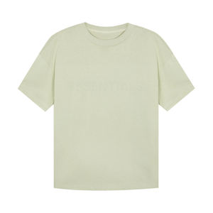 Camiseta de verano para hombre, desgastada, lavada, Retro, estilo callejero, Vintage, cuello redondo, tejido de punto, informal, de manga corta - Product Image 1