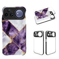 Étui de téléphone portable de luxe personnalisé en TPU imprimé IMD, résistant aux chocs, pour 13/11/12 Pro Max/X/XS/XR, design géométrique rayé marbré