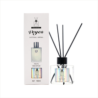 Diffuseur de roseaux parfumés de luxe en gros 190ml diffuseur de roseaux pour parfum de maison boîte-cadeau d'aromathérapie de longue durée de marque privée