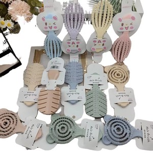 Peigne de massage mini Wanmei, forme creuse mignonne, brosse à <span class=keywords><strong>cheveux</strong></span> portable pour femmes, brosse à <span class=keywords><strong>cheveux</strong></span> longs, cadeau pour la maison, peigne de massage en forme de boule, brosse à <span class=keywords><strong>cheveux</strong></span> <span class=keywords><strong>ronde</strong></span> - Product Image 2