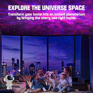Proyector de Galaxia Astronauta con Control Remoto, Proyector Espacial Decorativo, Regalos Estéticos para Navidad, Cumpleaños, Luz Nocturna - Product Image 6