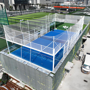 Prix direct d'usine de terrain de padel panoramique intérieur et extérieur de haute qualité pour les équipements de club de padel et de <span class=keywords><strong>court</strong></span> de tennis - Product Image 2