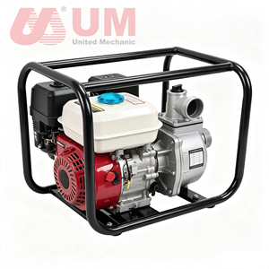 Pompe à eau à essence UM 170F 6,5 CV 4 temps 3 pouces, auto-amorçante, <span class=keywords><strong>pour</strong></span> irrigation agricole, portable - Product Image 1