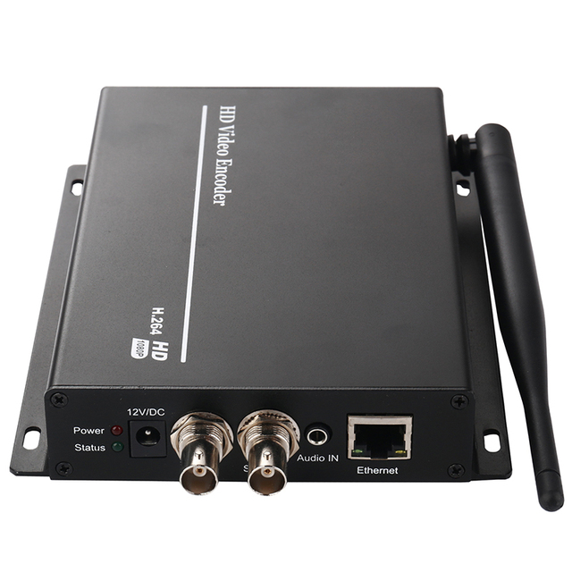 Wireless Wifi HD SDI IPTV Live Streaming Video Encoder  Sdi Encoder for Broadcasting
