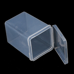 <b>Plastic</b> Cotton Storage <b>Box</b> Container Rhinestone Nail Art Tools Makeup Accessories Organizer Salon Manicure Bottle Tool Case - Product Image 3
