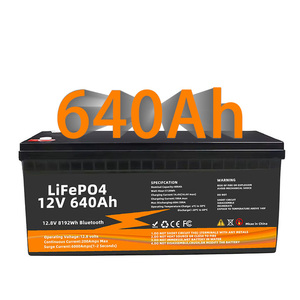 Batteria al Litio LiFePO4 da <span class=keywords><strong>12V</strong></span> 24V 100Ah 200Ah 280Ah 300Ah 400Ah 460Ah 600Ah con BMS per Sistemi Solari, Nautici, Camper e Off-Grid - Product Image 5
