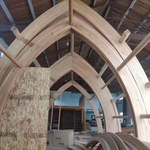 <span class=keywords><strong>Casa</strong></span> Modulare Rotonda Personalizzata per Resort, Uffici e Ville - <span class=keywords><strong>Casa</strong></span> Moderna in Legno Flessibile - Product Image 5