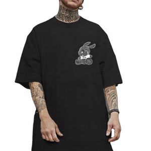 Camiseta de Verano para Hombre con Logotipo Personalizado, de Lujo, 100% Algodón, Talla Grande, Camisetas con Gráficos en 3D - Product Image 1