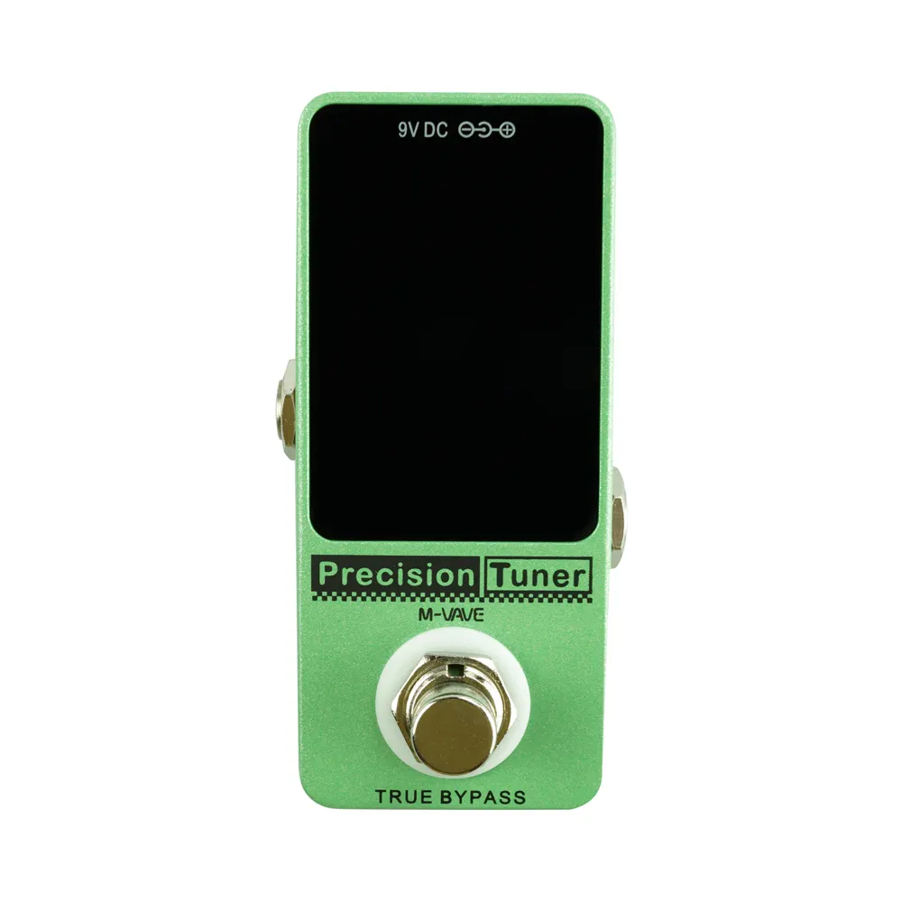 Precision Tuner Guitar Effect Pedal Tuner suitable for Musical instrument violin bass guitar