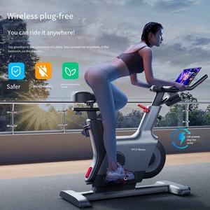 Bicicleta de <span class=keywords><strong>spinning</strong></span> <span class=keywords><strong>para</strong></span> correr, bicicleta eléctrica inteligente de acero <span class=keywords><strong>para</strong></span> el hogar, bicicleta de ejercicio familiar <span class=keywords><strong>para</strong></span> hombres y mujeres - Product Image 2