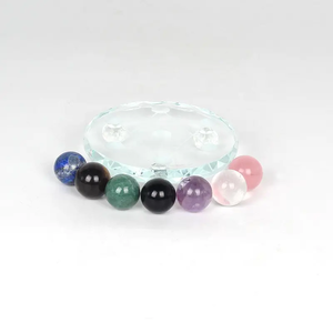 Quartz naturel 2cm petite boule <span class=keywords><strong>de</strong></span> <span class=keywords><strong>cristal</strong></span> <span class=keywords><strong>sept</strong></span> Chakra gamme <span class=keywords><strong>sept</strong></span> étoiles pour la décoration <span class=keywords><strong>de</strong></span> la maison - Product Image 2