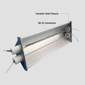 Инфракрасный алюминиевый отражатель нагреватель лампы держатель алюминиевый отражатель - Product Image 1