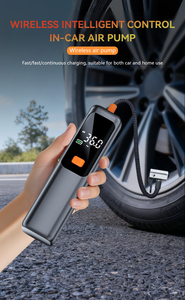 Xách tay 150 PSI điện không dây lốp bơm nhà máy giá ABS Vật liệu <span class=keywords><strong>Inflator</strong></span> xe lốp <span class=keywords><strong>Inflator</strong></span> với 150PSI máy bơm không khí - Product Image 2