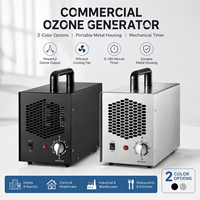 Dispositif d'élimination des odeurs à minuterie mécanique avec indicateur de puissance, ventilateur haute et basse vitesse pour usine, hôtel, nettoyage, générateur d'ozone