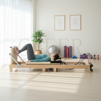 Machine de Pilates pliable en bois de chêne, équipement d'entraînement de Pilates pour la maison, la salle de sport, le studio, fournisseur et fabricant