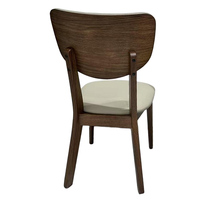 Chaise de salle à manger moderne en bois de caoutchouc pour la maison et l'hôtel et le restaurant