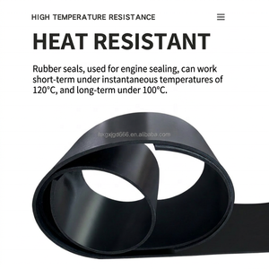 Custom Cut Black <b>CR</b> Rubber Sheet Industrial Use ROHS Certified Ozone Aging Resistant Smooth Surface Chemical Acid-Alkali Huoxi - Product Image 4