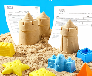 Juguete Educativo de Arena de Sílice IBIZA para Niños de 2 a 4 Años, Ideal para Construir Castillos de Arena - Product Image 3