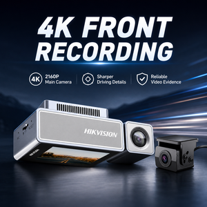 Cámara para Auto C8 Pro 2CH 4K con Pantalla IPS, Visión Nocturna, GPS, WiFi, <span class=keywords><strong>Grabador</strong></span> Dual de 2 Canales - Product Image 1