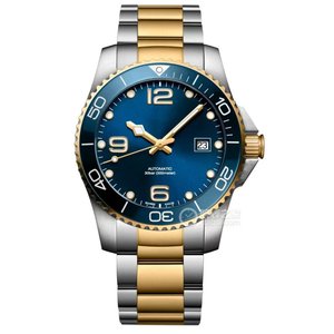 <span class=keywords><strong>Montre</strong></span> de plongée pour homme <span class=keywords><strong>en</strong></span> acier inoxydable, résistante à l'eau jusqu'à 300 m, mouvement mécanique, verre, luxe, alarme, calendrier perpétuel, analogique - Product Image 5