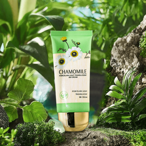 Crème de luxe <span class=keywords><strong>anti</strong></span>-pollution pour le <span class=keywords><strong>visage</strong></span> formule non grasse BB crème Portulaca Oleracea crème barrière réparatrice apaisante pour les rougeurs - Product Image 4