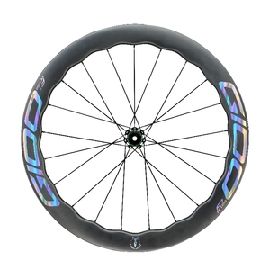 Gioo 700C siêu Nhẹ <span class=keywords><strong>Carbon</strong></span> đường xe đạp vành TORAY T800 <span class=keywords><strong>Carbon</strong></span> đi xe đạp 45mm sâu 19mm chiều rộng bên trong vành tương thích không săm bánh xe - Product Image 5