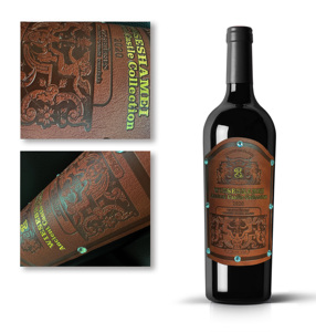 Các nhà sản xuất nhãn da cao cấp tùy chỉnh các loại nhãn da, nhãn dán, logo tùy chỉnh, nhãn chai rượu - Product Image 4